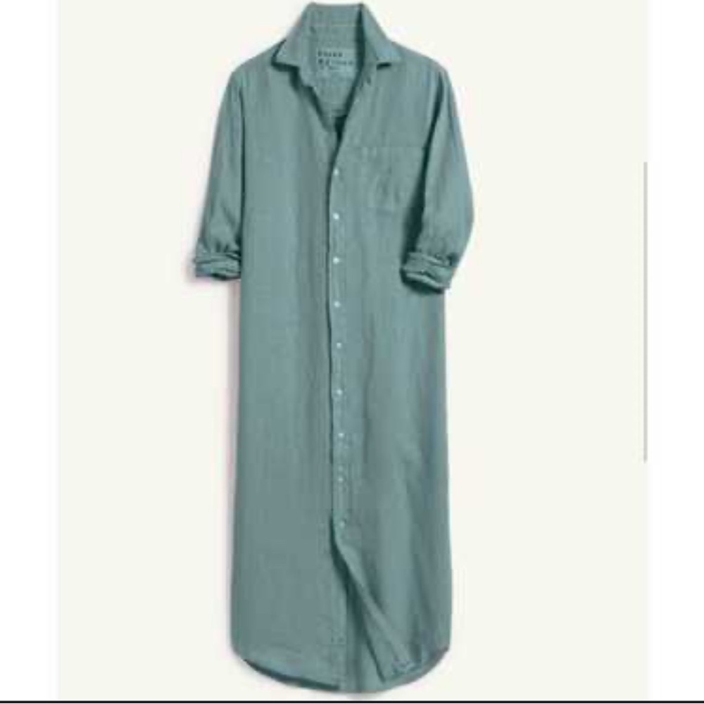 Frank & Eileen Rory linen dress size M - Picture 2 of 8